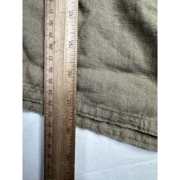 Heart's Desire by‎ Mary Grace Linen Lagenlook Tunic size Small Brown - Picture 5 of 5